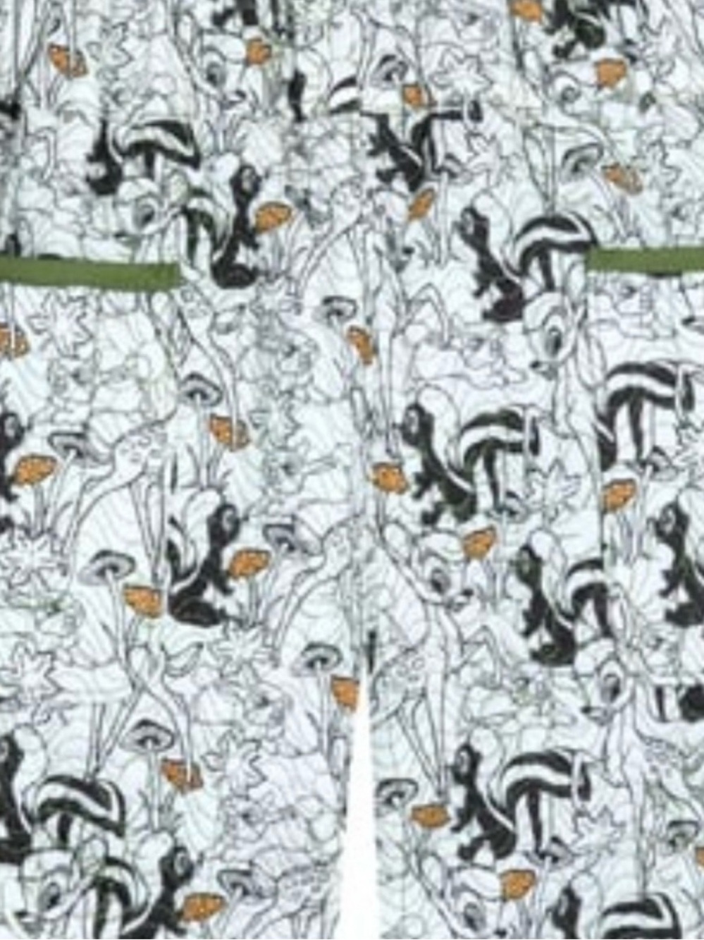 DISNEY BAMBIE QUILTED PANTS LARGE